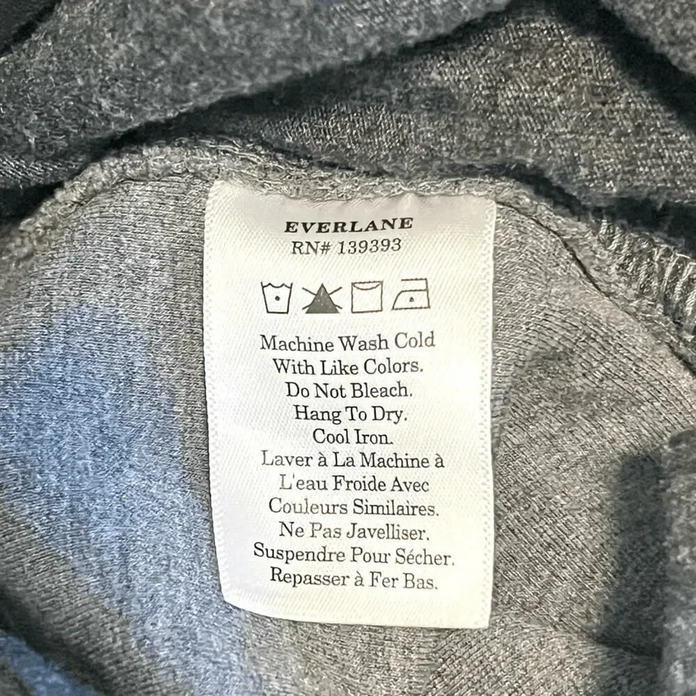 Everlane The Dream Pant Heather Gray Sz XXS Short